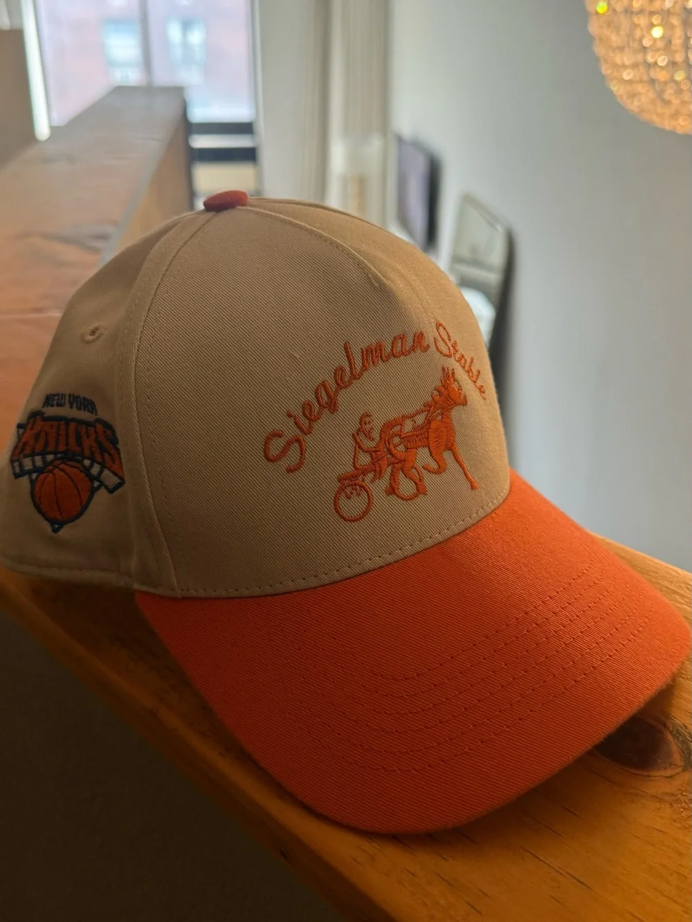 Siegel Stable Knicks Champions Hat